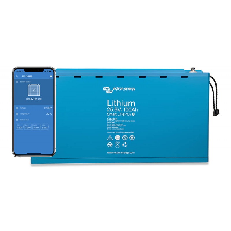LiFePO4 Battery 25,6V/100Ah - Smart