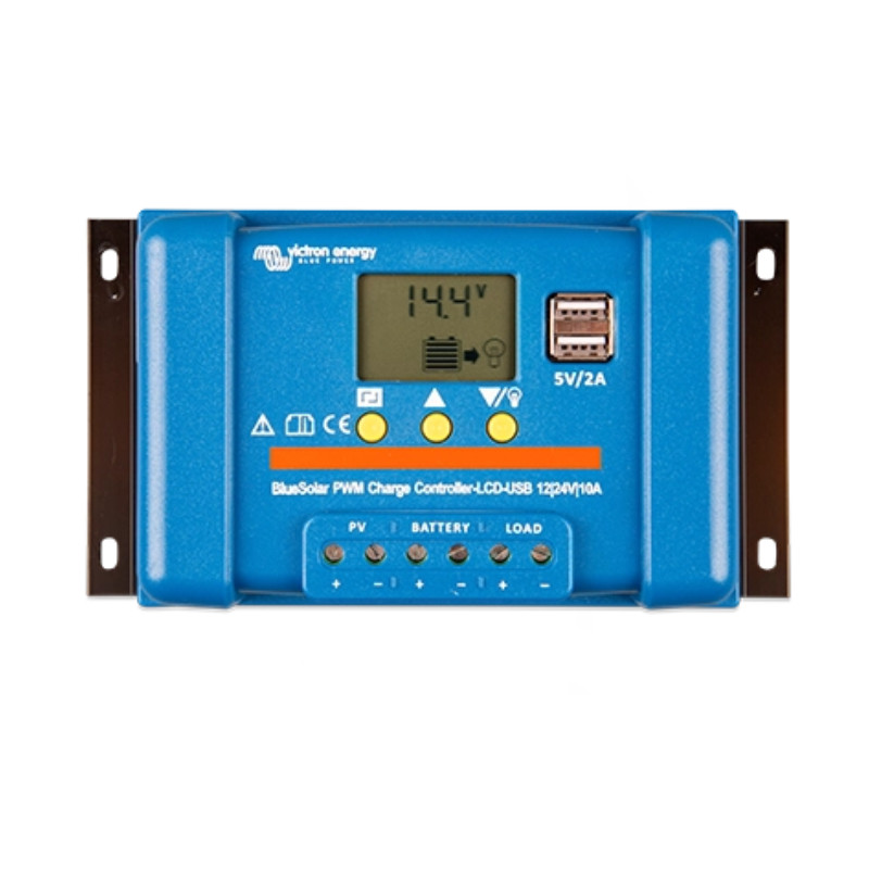 Zestaw do kampera panel sztywny 150W, regulator ładowania 10A