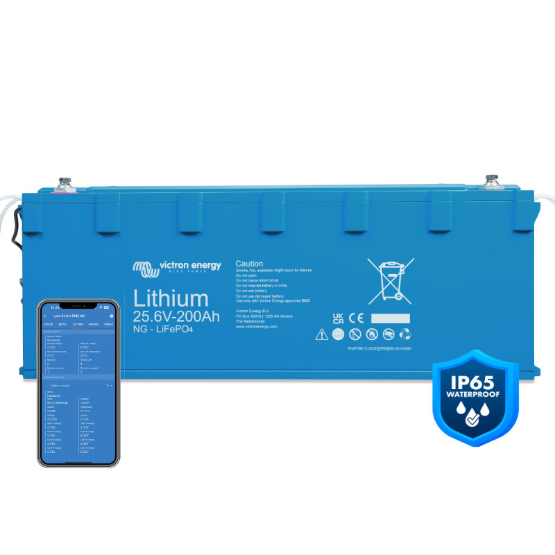 LiFePO4 Battery 25,6V/200Ah NG
