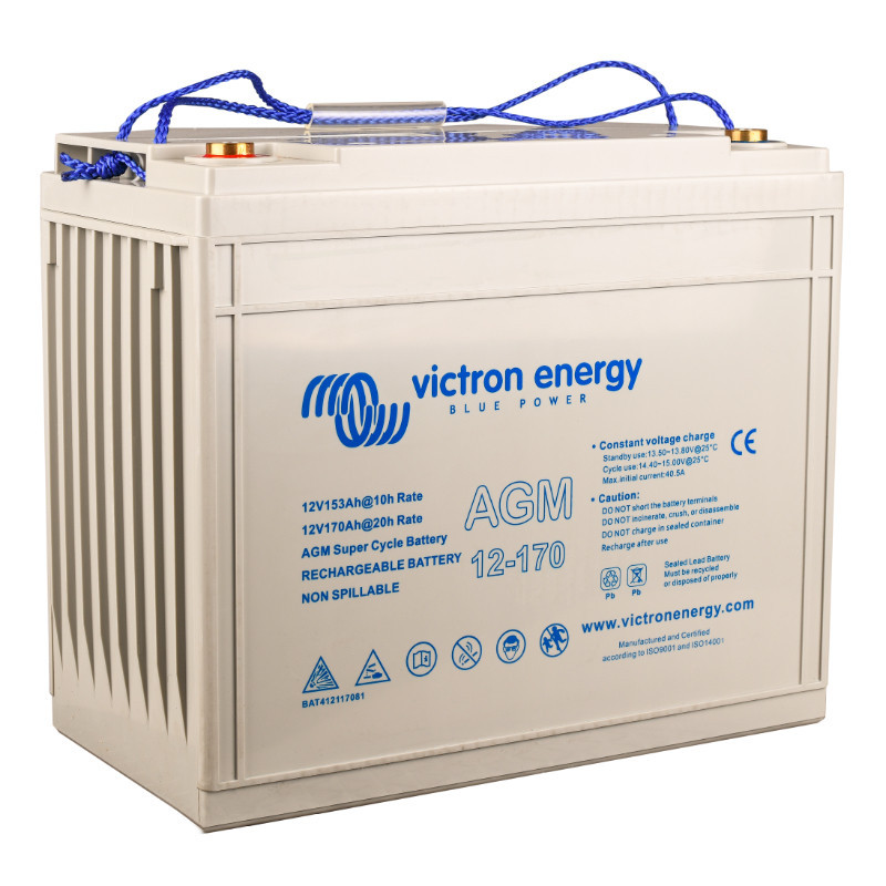 12V/170Ah AGM Super Cycle Batt. (M8)