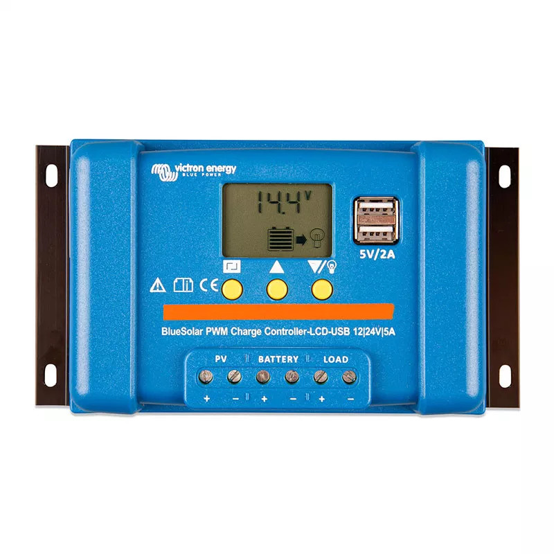 Panel słoneczny 30W i akumulator AGM 14Ah z regulatorem LCD