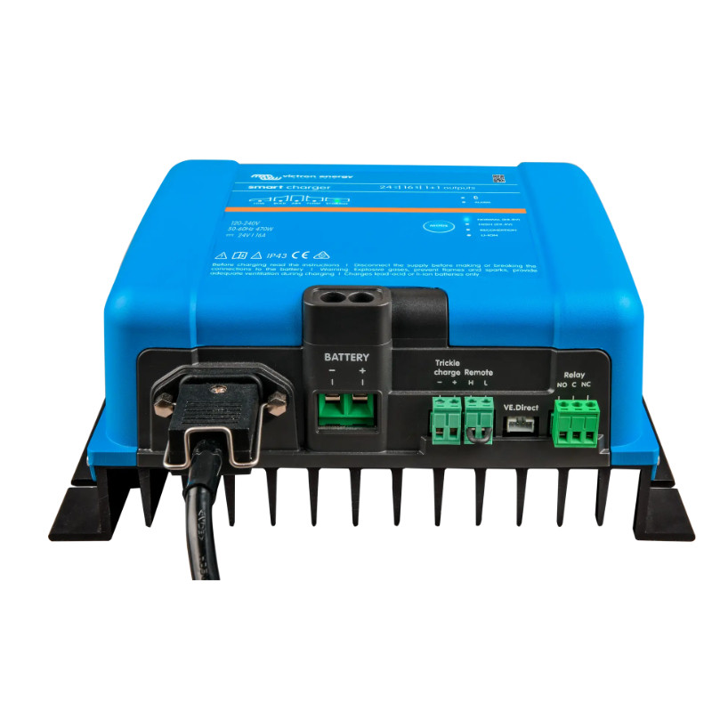 Smart IP43 Charger 24/16 (1+1) 120/240V