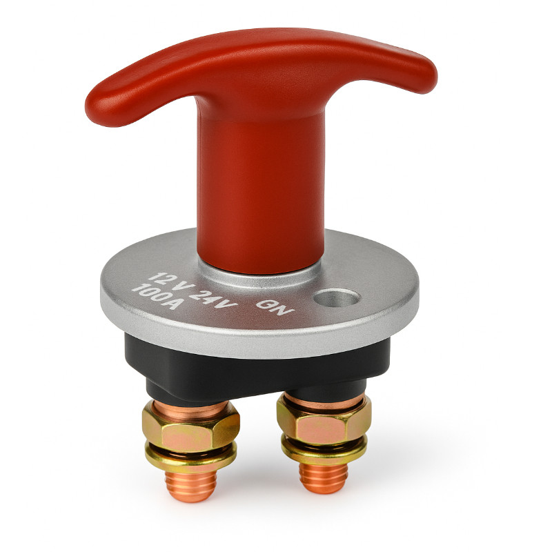 Rozłącznik akumulatora Solvian 12/24V 250A ON-OFF